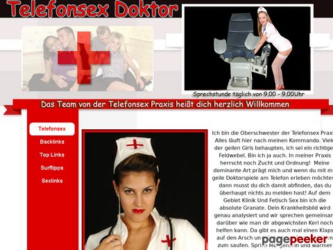Details : Klinik Telefonsex - Geile Schwestern am Sextelefon